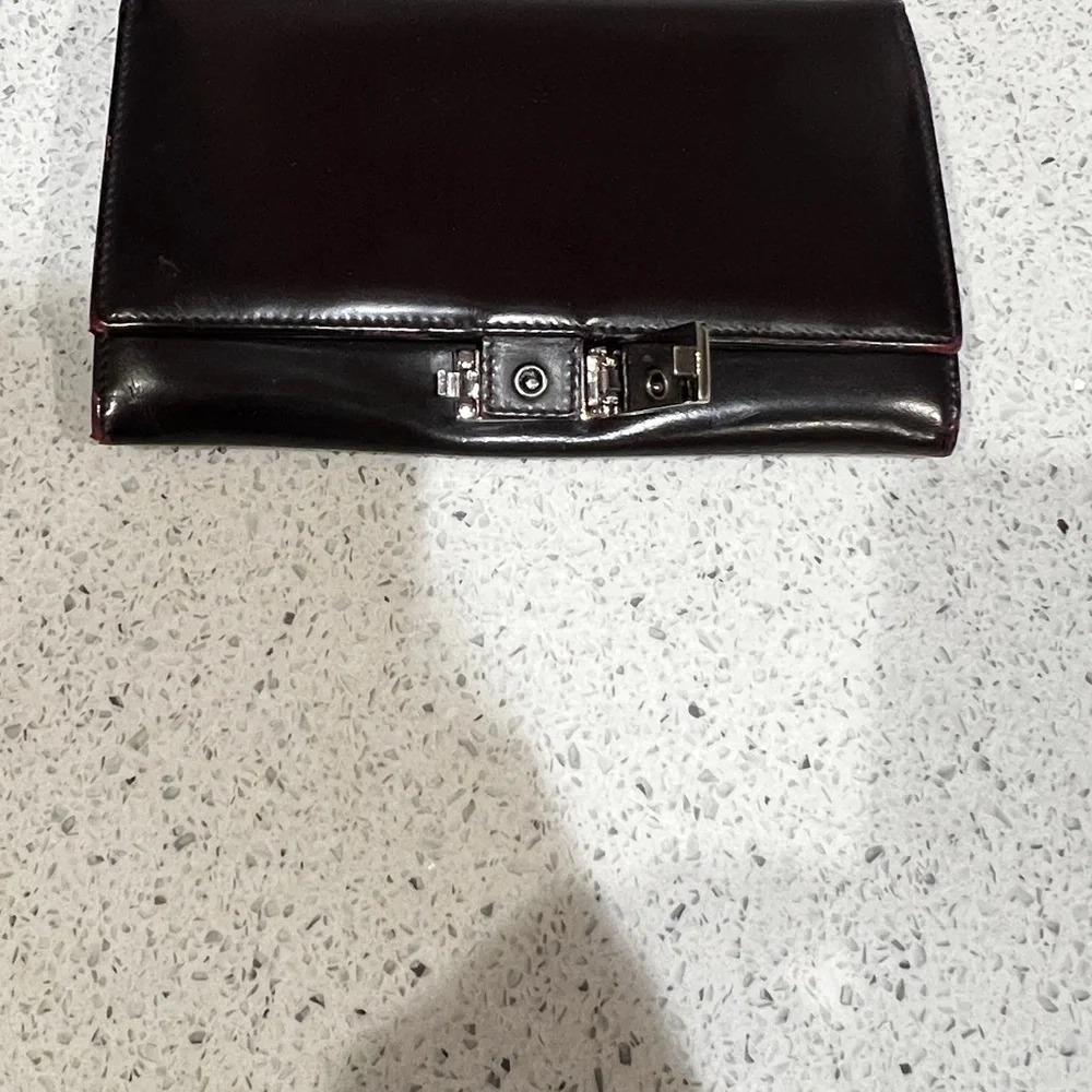 Gucci Authentic Dark Brown Leather Wallet